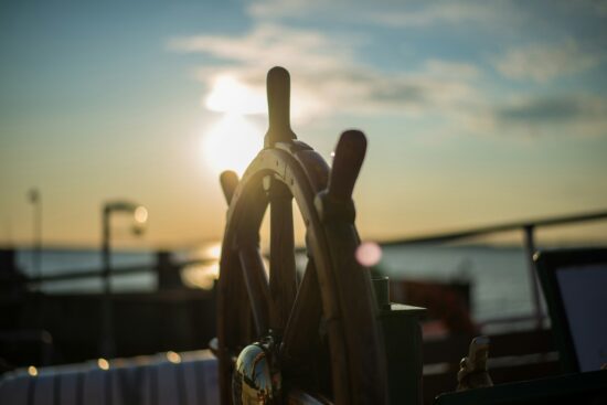 Ship’s Wheel Faaborg Sunset